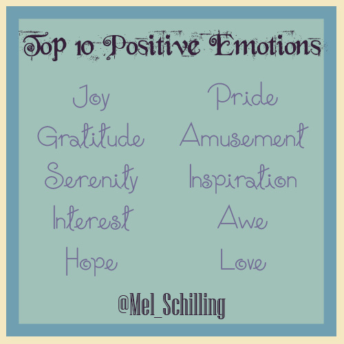 Top 10 Positive Emotions