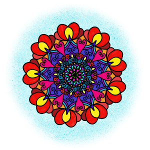 Original Love Is All Around Us Mandala